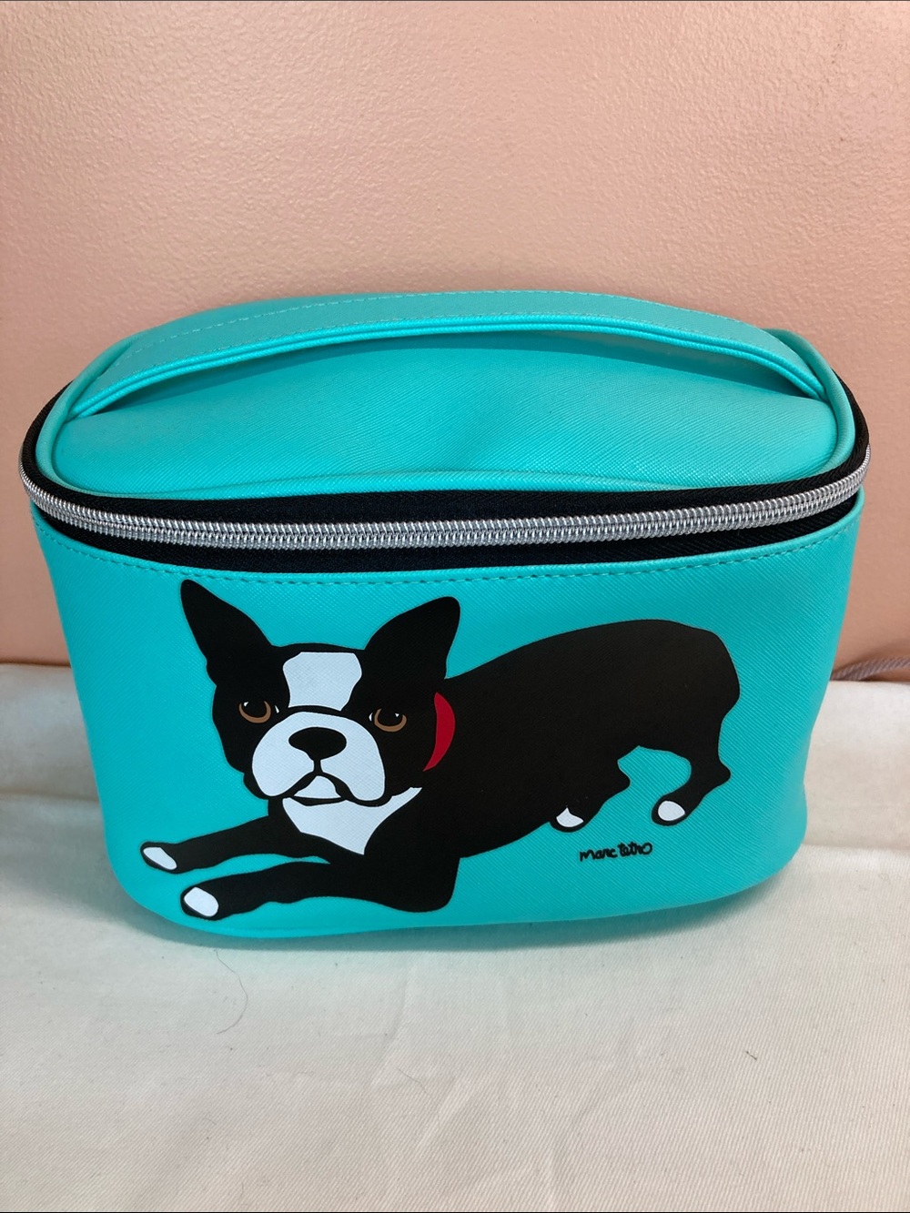 Marc Tetro Boston Terrier Train Case